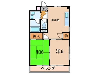 間取図 サンテラス司