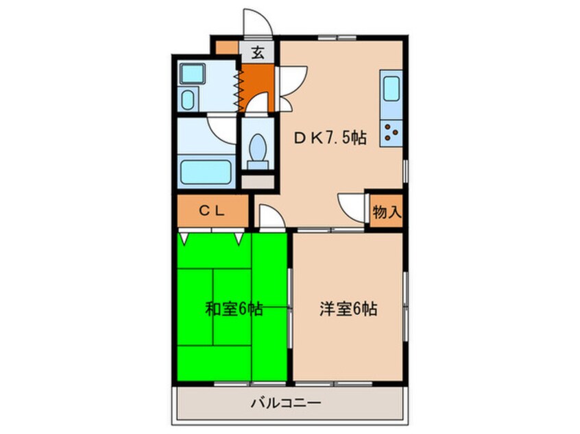 間取図 サンテラス司