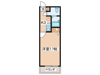 間取図 ミラ－ジュ湘南