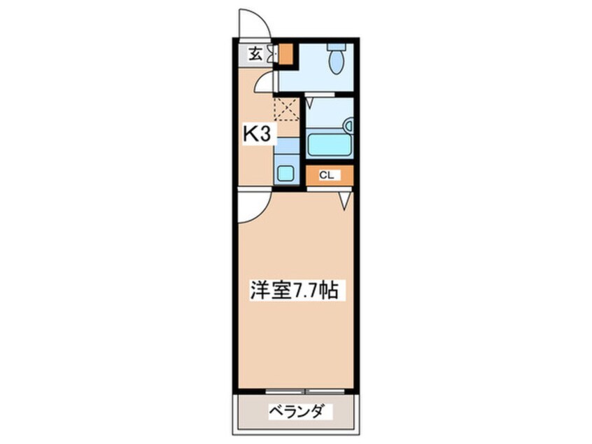 間取図 ミラ－ジュ湘南