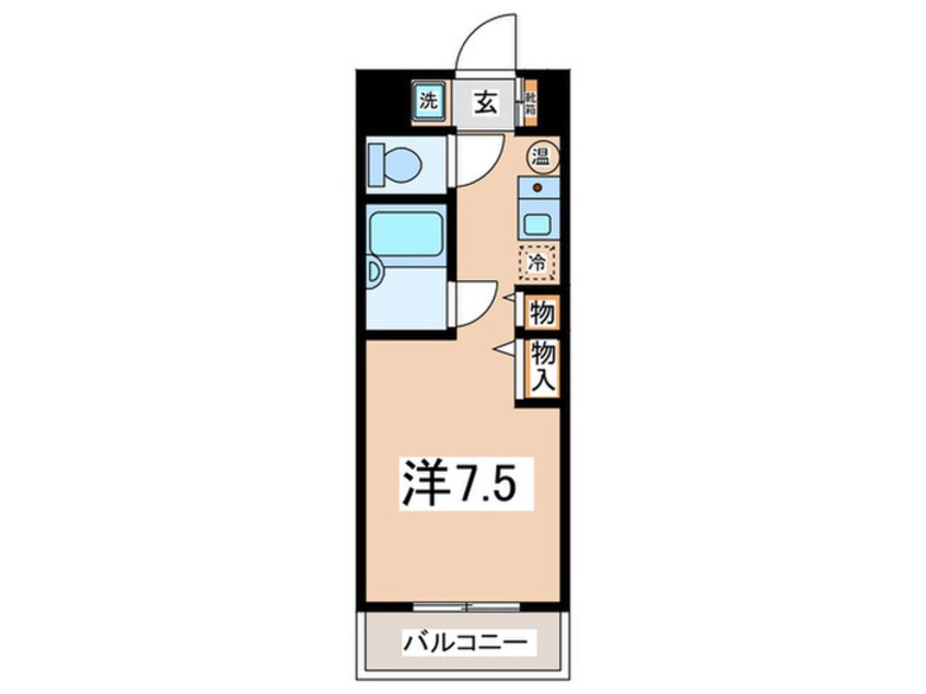 間取図 アカデミア清新