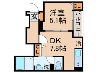 間取図 カレント六笠