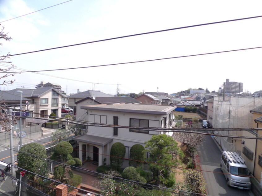 室内からの展望 幸ハイツ