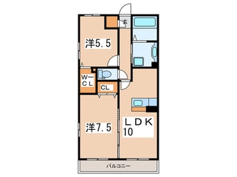 間取図 エスパシオ踊場