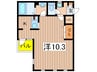 ｌｉｎｋ－ｆｉｒｓｔ 1Rの間取り