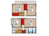 市川市塩焼４丁目貸家 3Kの間取り