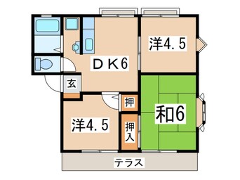 間取図 ファミール森崎Ｃ