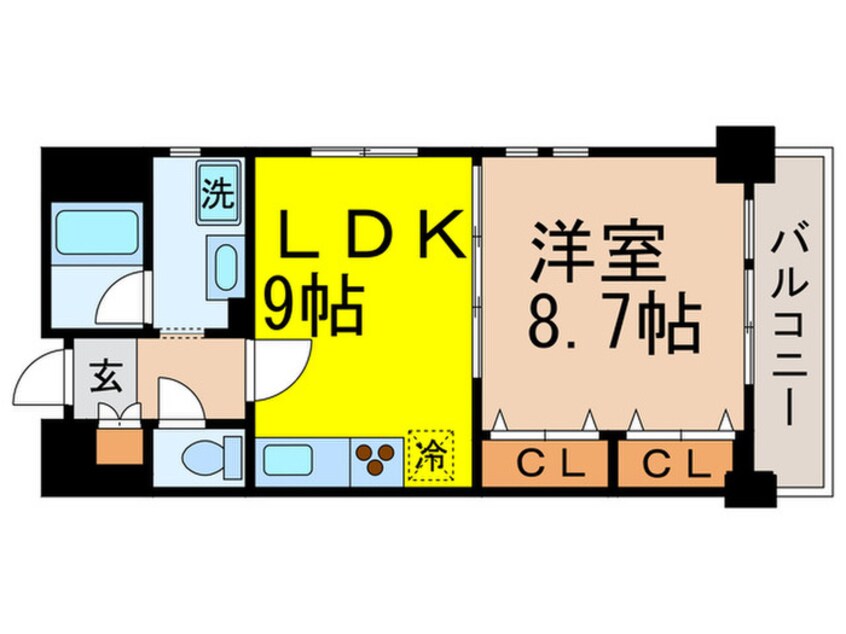 間取図 シュタイン・ブルグ