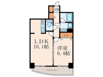 間取図 パークテラス恵比寿