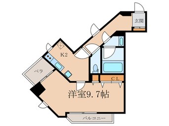 間取図 パークテラス恵比寿