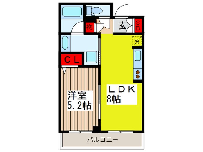 間取り図 CASSIA新高円寺