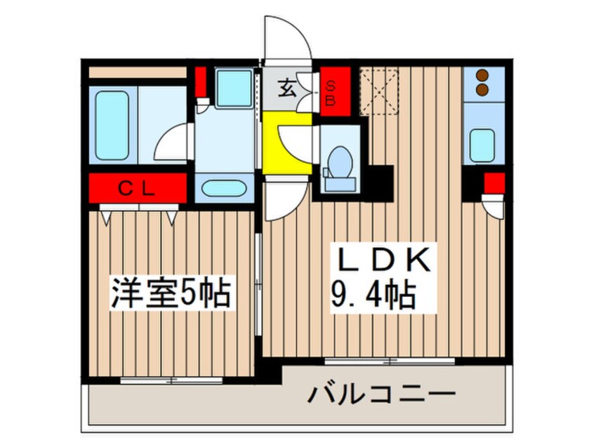 間取図 CASSIA新高円寺