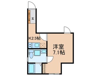 間取図 ルミナス下北沢