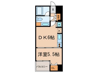 間取図 アルクス自由が丘（３０４）