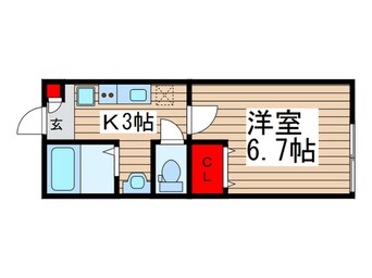 間取図 グランフェリオ習志野