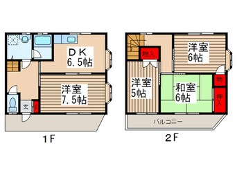 間取図 ベル－ガ大芦