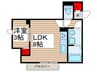 セレスティア古千谷本町 1LDKの間取り
