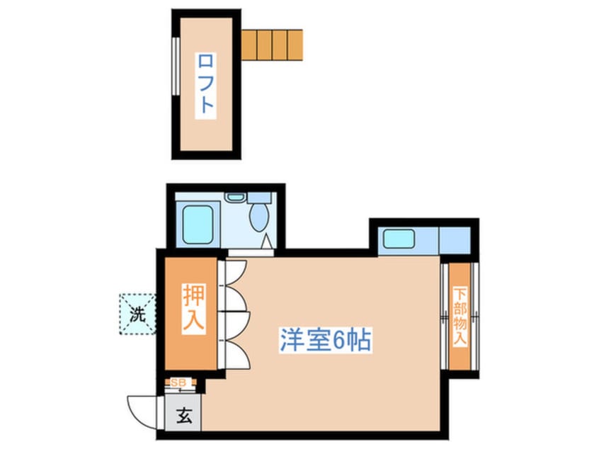 間取図 ハイツムギ