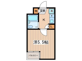 間取図 ベルトピア調布ⅢB棟