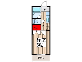 間取図 カルデアＢ棟