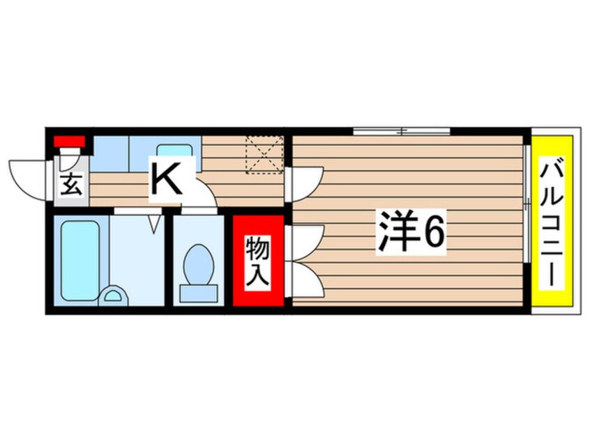 間取図 サマックス蘇我