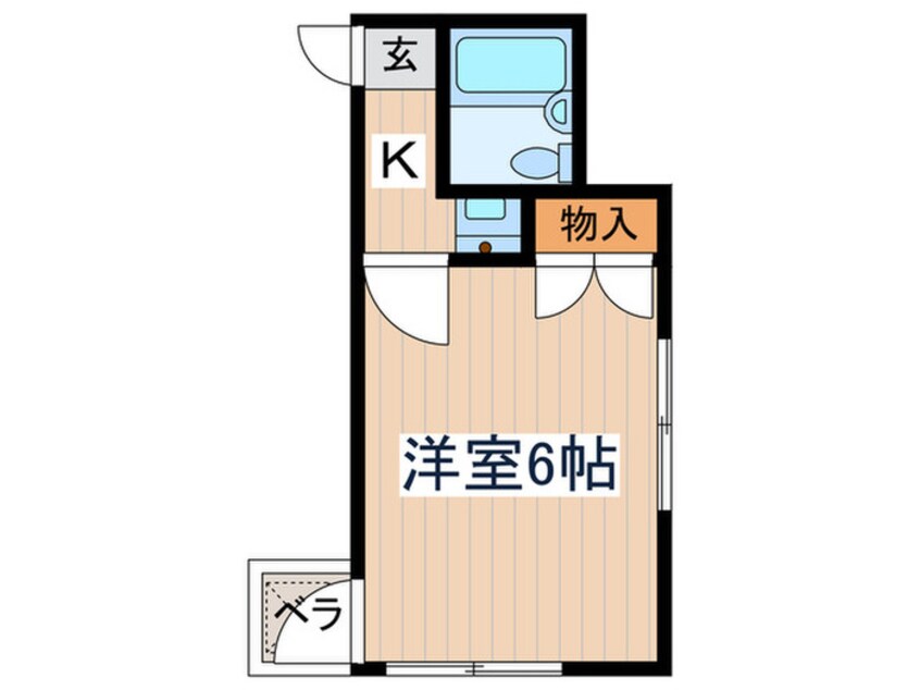 間取図 クレスト恋が窪