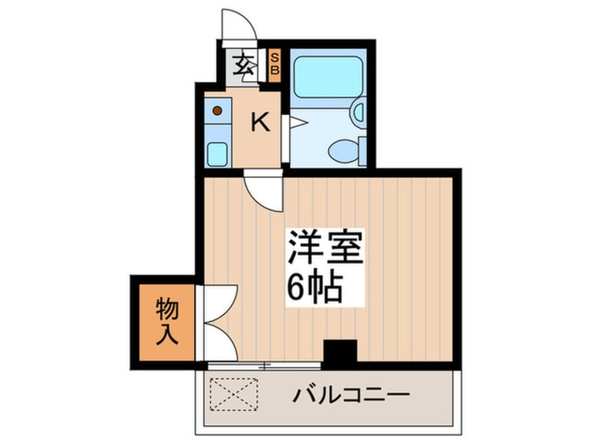 間取図 クレスト恋が窪