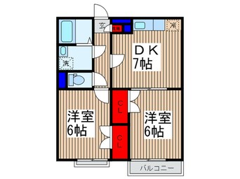 間取図 プレジールI