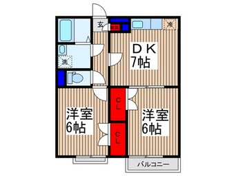間取図 プレジールI
