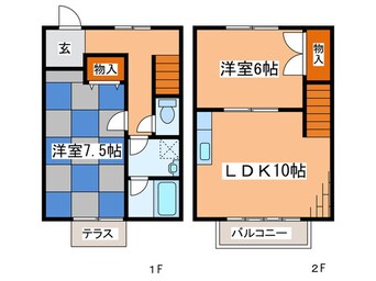 間取図 ファ－ストテラス