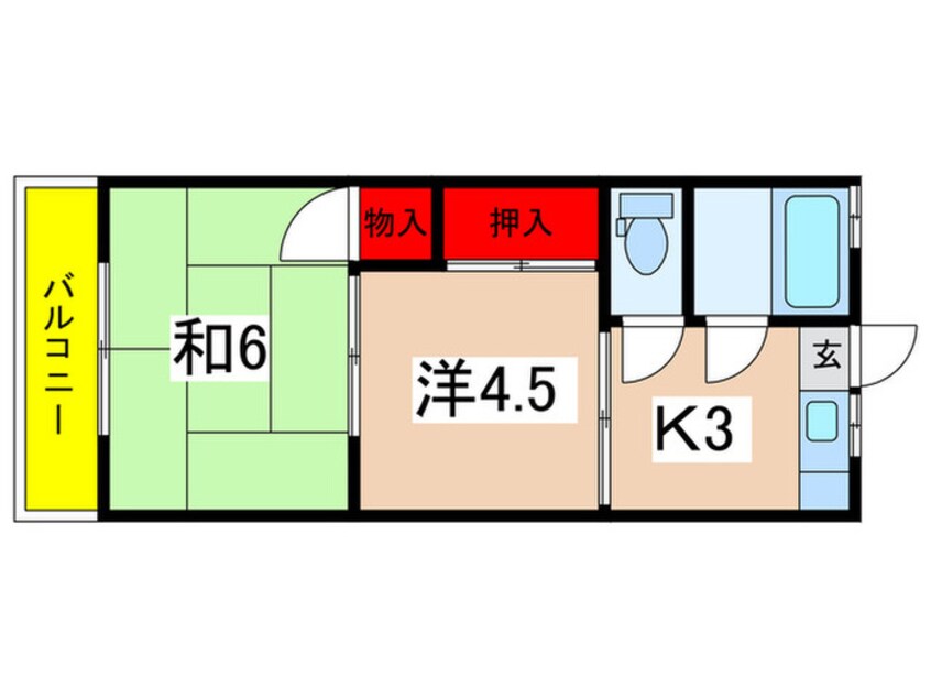 間取図 和田コーポ