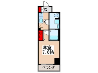 間取図 GENOVIA南砂町skygarden(1302)