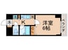 スカイコート新小岩（906） 1Kの間取り