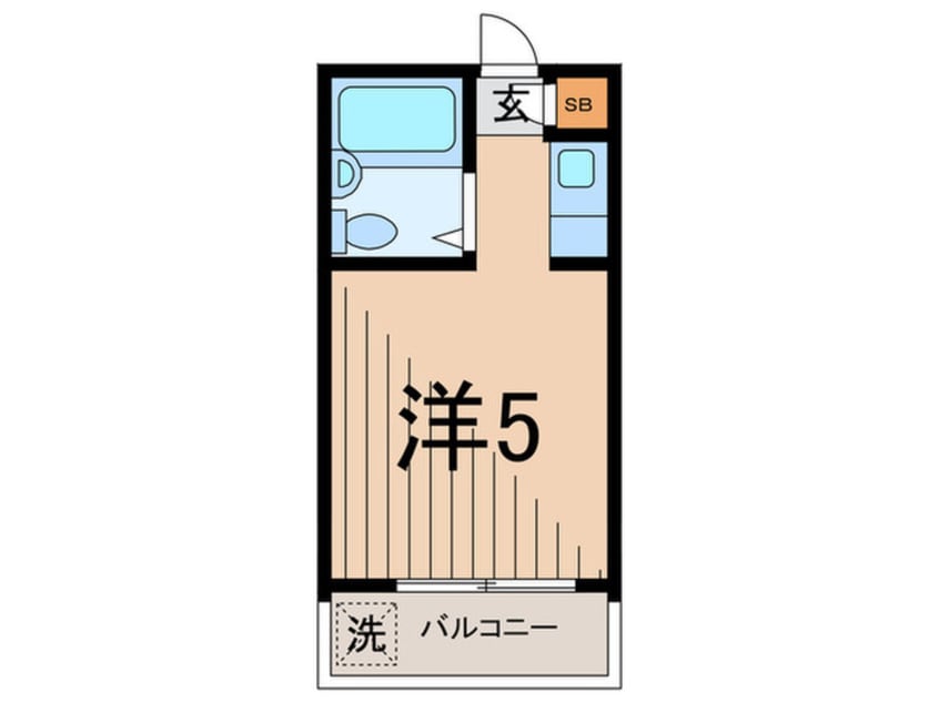 間取図 ロータリー大岡山