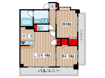 間取図 ドゥーエ東十条