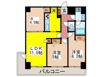 間取図 ドゥーエ東十条