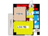 ドゥーエ東十条 1LDKの間取り