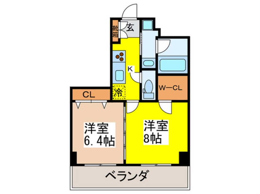 間取図 ドゥーエ東十条