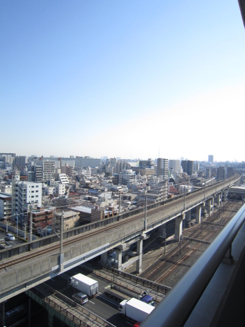 室内からの展望 ドゥーエ東十条