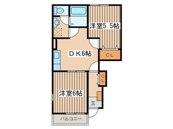 間取図 メゾンカルム