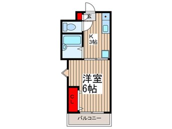 間取図 パ－クシティ常盤