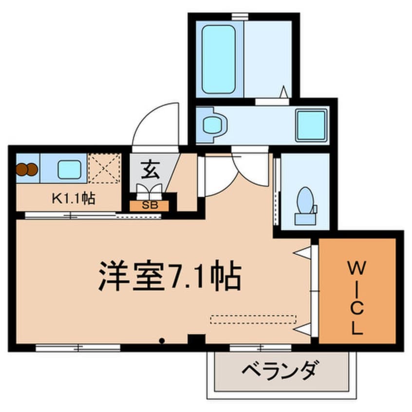 間取図 ベル･フェリシテ
