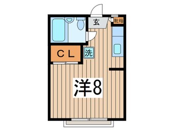 間取図 メゾンソレイユ