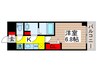 N-stage行徳Ⅱ 1Kの間取り