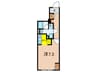 GENOVIA池袋 1Kの間取り