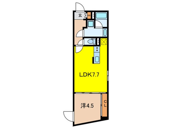 間取り図 GENOVIA池袋