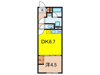 間取図 GENOVIA池袋