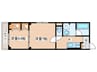 Plus　Bonheur 2Kの間取り