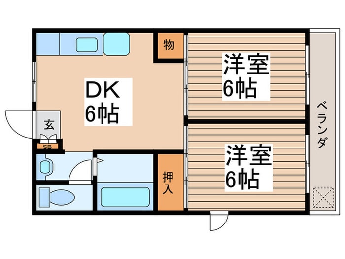 間取り図 松浦コーポ