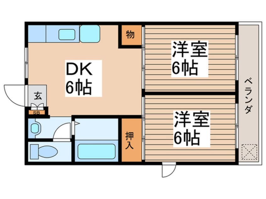 間取図 松浦コーポ